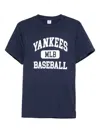 Sporty &amp; Rich Yankees Ivy T-shirt In Blue