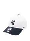 Sporty &amp; Rich Yankees Serif Hat In Blue