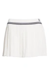 Sporty And Rich Sporty & Rich Abigail Logo Detail Miniskirt