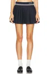 Sporty And Rich Sporty & Rich Skirts In Navy & Cream