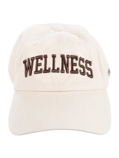 Pre-owned Sporty And Rich Adjustable Cotton Baseball Cap In Neutral