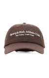 SPORTY AND RICH ATHLETIC CLUB COTTON BASEBALL CAP