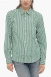SPORTY AND RICH AWNING STRIPED CHARLIE SHIRT