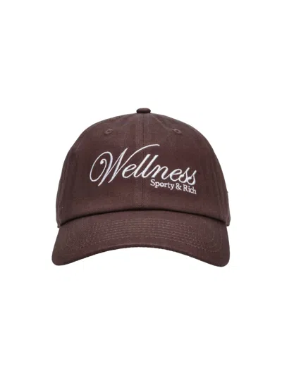 Sporty And Rich Baseball Cap "soho" In Brown