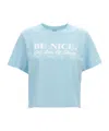 Sporty And Rich Be Nice Short-sleeved T-shirt In Blue