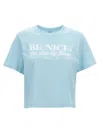 SPORTY AND RICH BE NICE T-SHIRT LIGHT BLUE