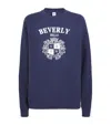 Sporty And Rich Beverly Hills Crest Sweatshirt In Navy
