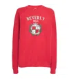 Sporty And Rich Beverly Hills Crest Sweatshirt In Red