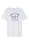 Sporty And Rich Sporty & Rich Beverly Hills Riding Club Graphic T-shirt In White
