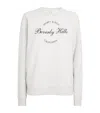 Sporty And Rich Beverly Hills Script Sweatshirt In Grey