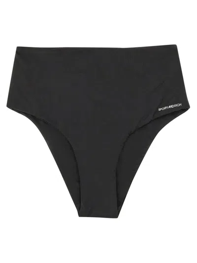 Sporty And Rich Bikini Briefs In Black