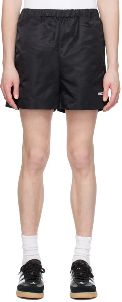 Sporty And Rich Black 'good Health' Shorts