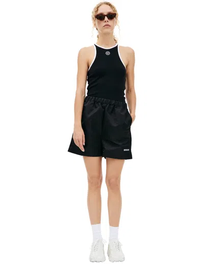 Sporty And Rich Black Nylon Shorts