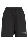 Sporty And Rich Sporty & Rich Bold Health Nylon Shorts