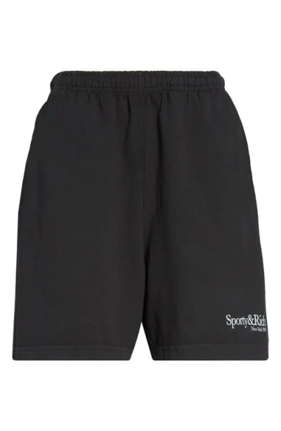 Sporty And Rich Sporty & Rich Bold Health Nylon Shorts
