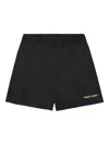 Sporty And Rich Bold Health Shorts In Black