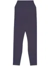 Sporty And Rich Bold Performance Leggings In Blue