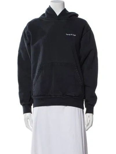 Pre-owned Sporty And Rich Bomber Jacket In Blue