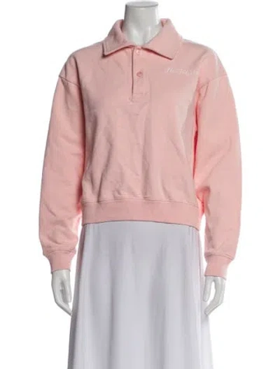 Pre-owned Sporty And Rich Bomber Jacket In Pink