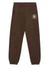 Sporty And Rich Bristol Crest 100th Pants In Brown