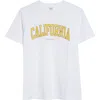 Sporty And Rich Sporty & Rich California Cotton Graphic T-shirt In White