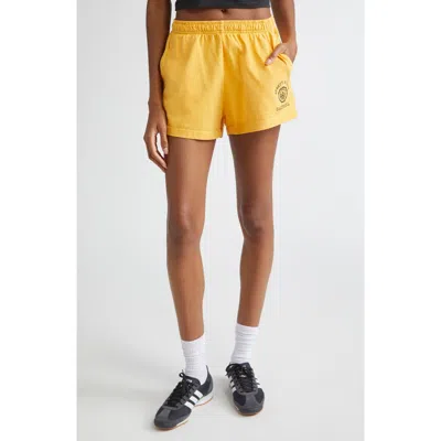 Sporty And Rich Sporty & Rich California Emblem Disco Graphic Shorts