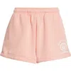 Sporty And Rich Sporty & Rich California Emblem Disco Graphic Shorts In Pink