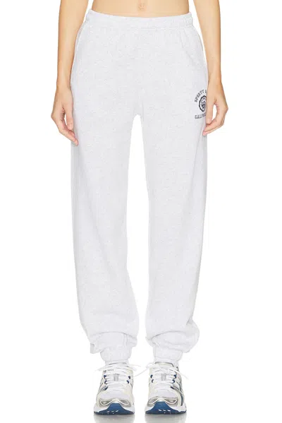 Sporty And Rich California Emblem Soft Sweatpant In White