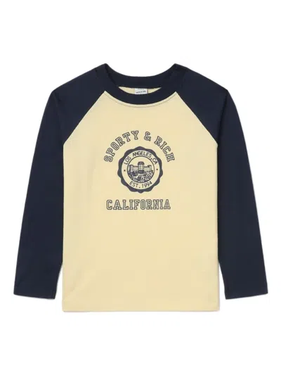 Sporty And Rich California Emblem T-shirt In 中性色