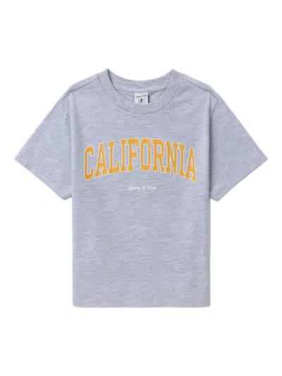 Sporty And Rich Kids' California T-shirt In Grey