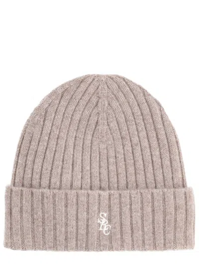 Sporty And Rich Cap With Logo In Brown