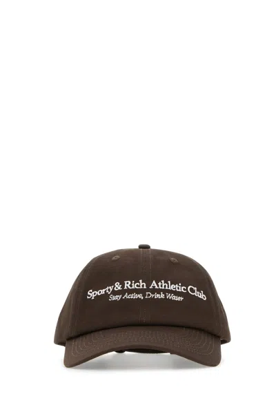 Sporty And Rich Cappello-tu Nd Sporty & Rich Male,female In Brown