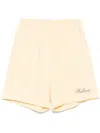 Sporty And Rich Carlyle Track Shorts In Yellow