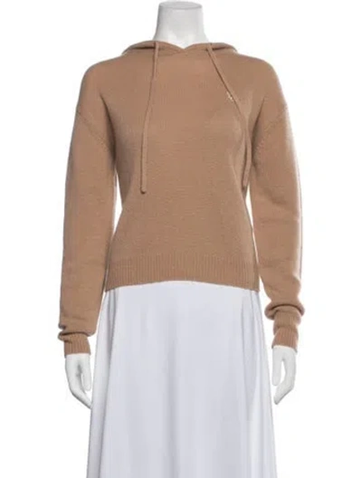Pre-owned Sporty And Rich Cashmere Crew Neck Sweater In Neutrals