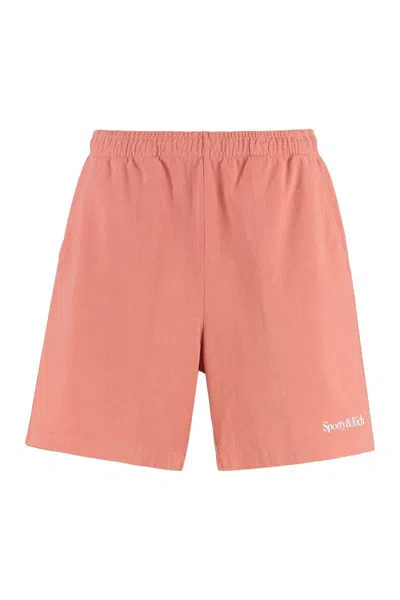 Sporty And Rich Sporty & Rich Cotton Bermuda Shorts