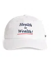 Sporty And Rich Cotton Embroidered Baseball Cap In White