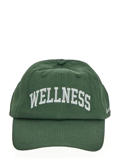 Sporty And Rich Cotton Hat In Green