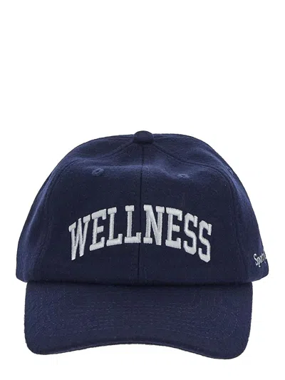 Sporty And Rich Cotton Hat In Blue