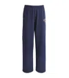 Sporty And Rich Cotton Nautical Sweatpants In Blue