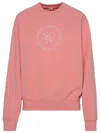 Sporty And Rich Sporty & Rich Cotton Srhwc Sweatshirt In Pink