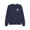Sporty And Rich Yankees Crew Neck Sweatshirt In Blue