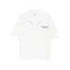 Sporty And Rich X Hotel Du Cap Eden Roc Eden Script Terry Polo Top In White