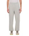 Sporty And Rich S&r Logo Cotton Blend Sweatpants In Grey