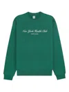 Sporty And Rich Cotton Sweatshirt In Green