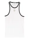 Sporty And Rich Src Ribbed Tank Top In White