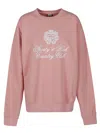 SPORTY AND RICH SPORTY & RICH COUNTRY CREST COTTON SWEATSHIRT
