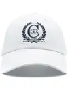 Sporty And Rich C Crest Hat In White