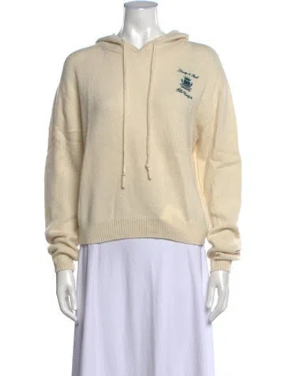 Pre-owned Sporty And Rich Crew Neck Sweater In Neutrals