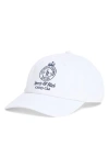 Sporty And Rich Sporty & Rich Crown Country Club Baseball Cap In White