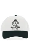 Sporty And Rich "crown Tennis" Baseball Cap In White